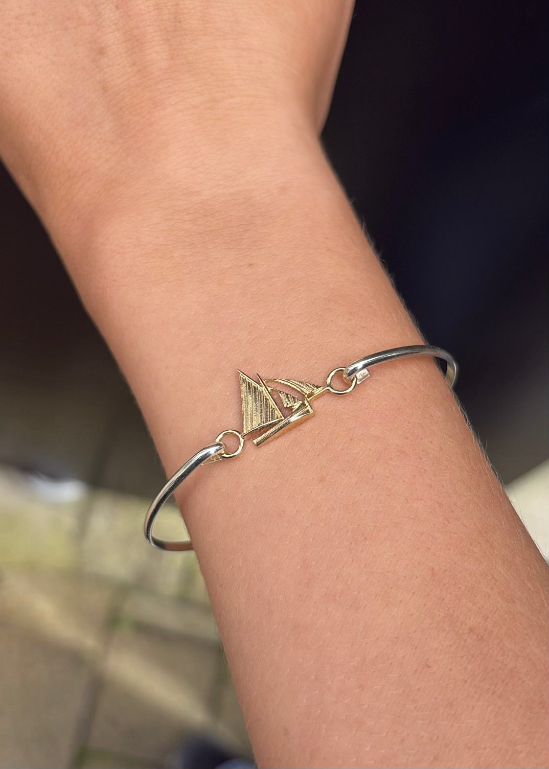 The Mini Galway Hooker Bangle