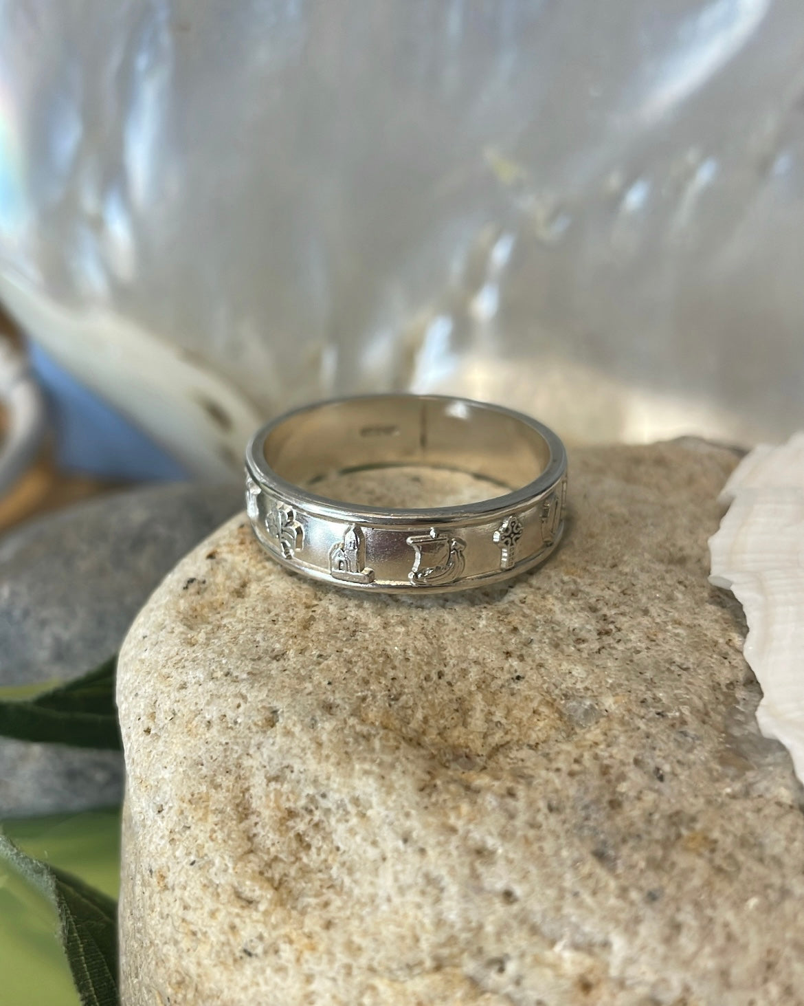 Sterling Silver Ring of Ireland Slim