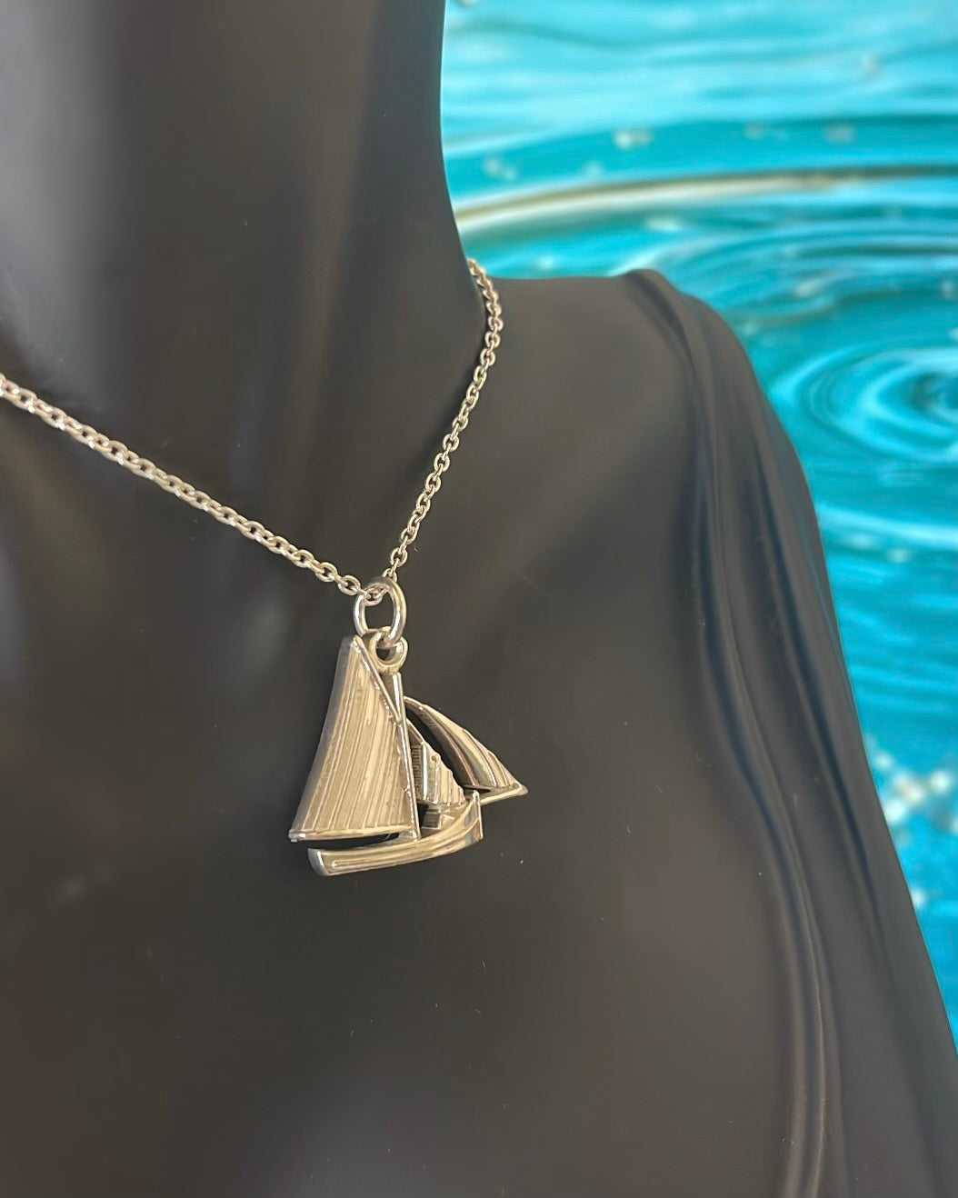 Galway Hooker Sterling Silver Pendant