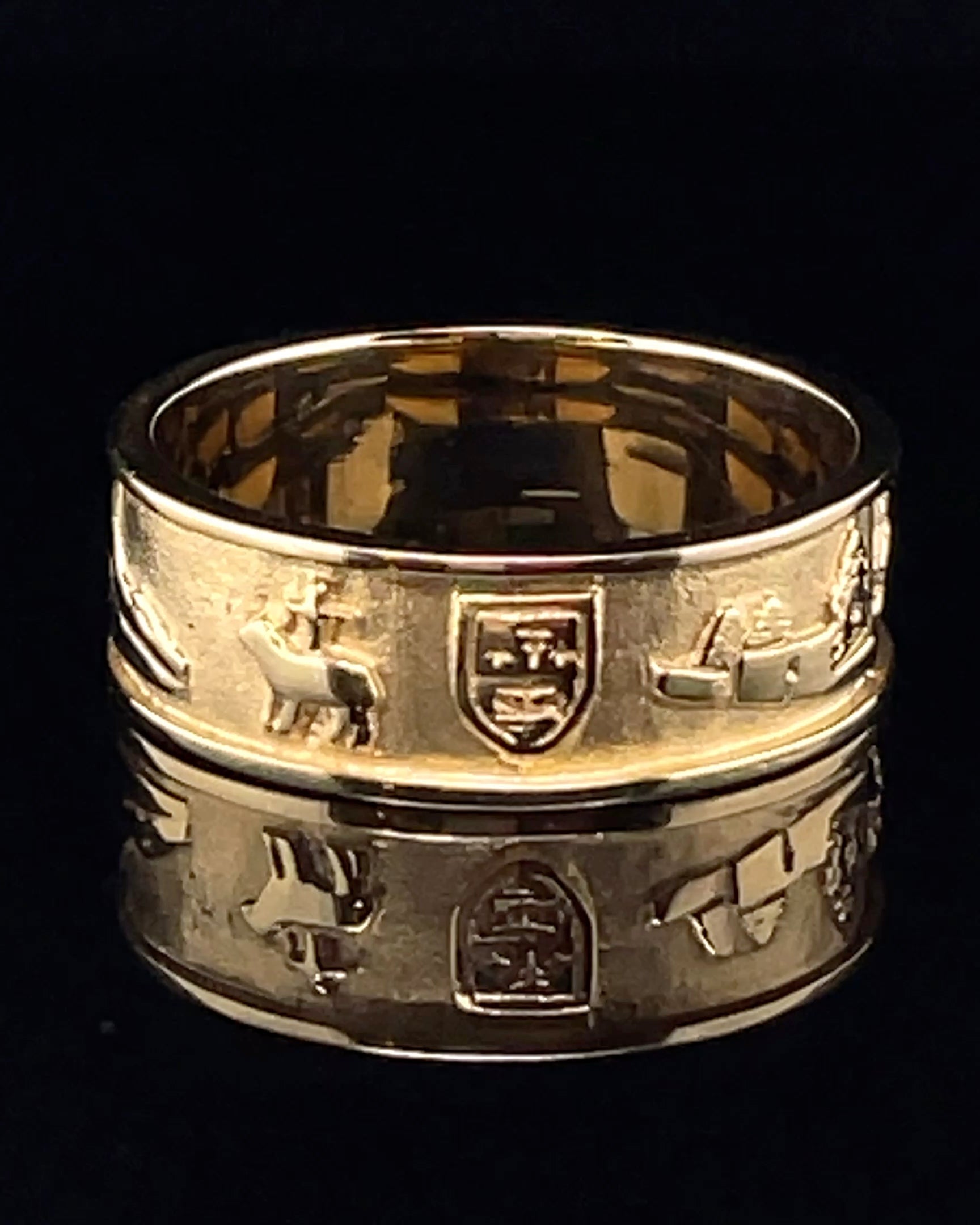 Story of Mayo 9ct Gold Ring