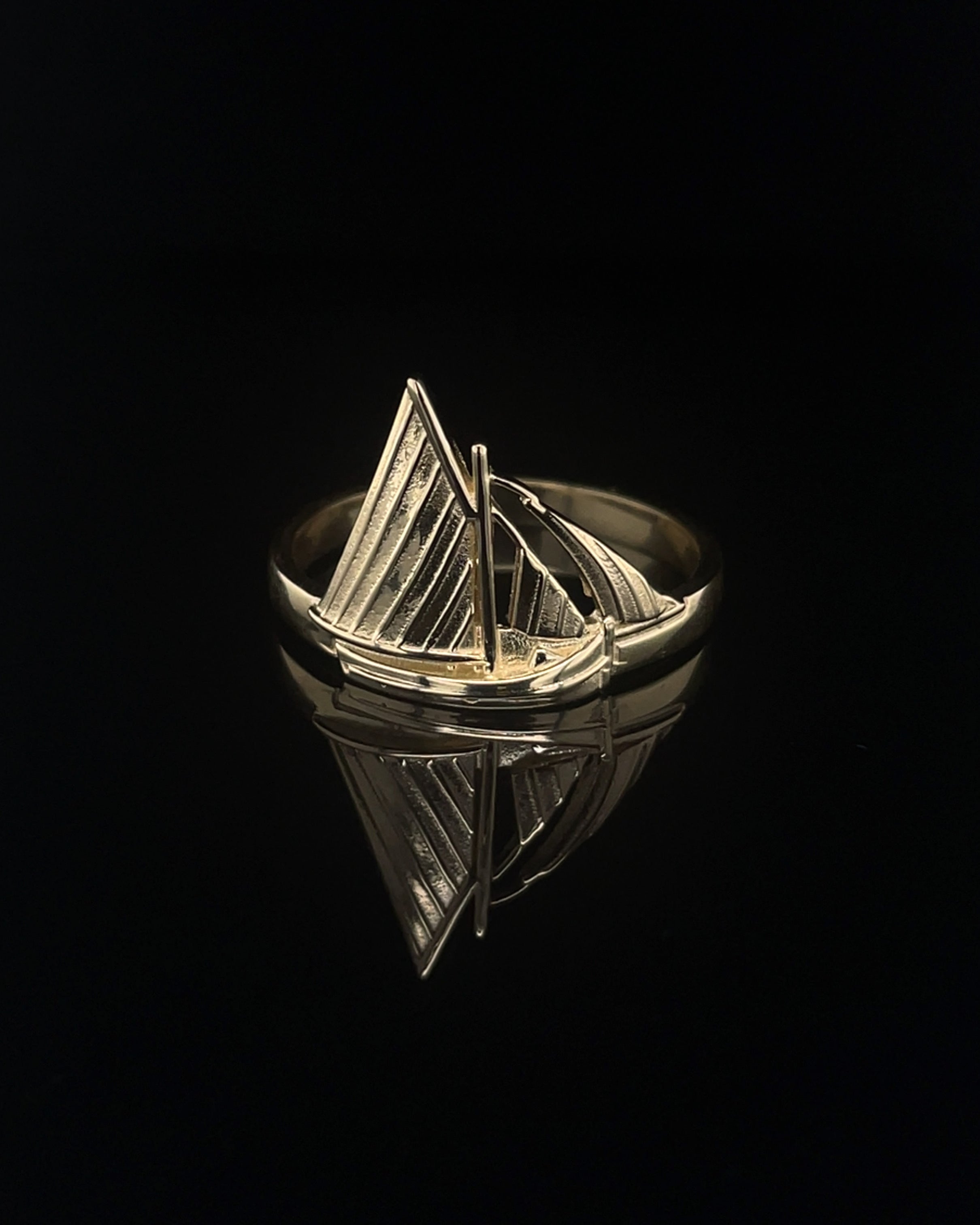 9ct Gold Galway Hooker Ring