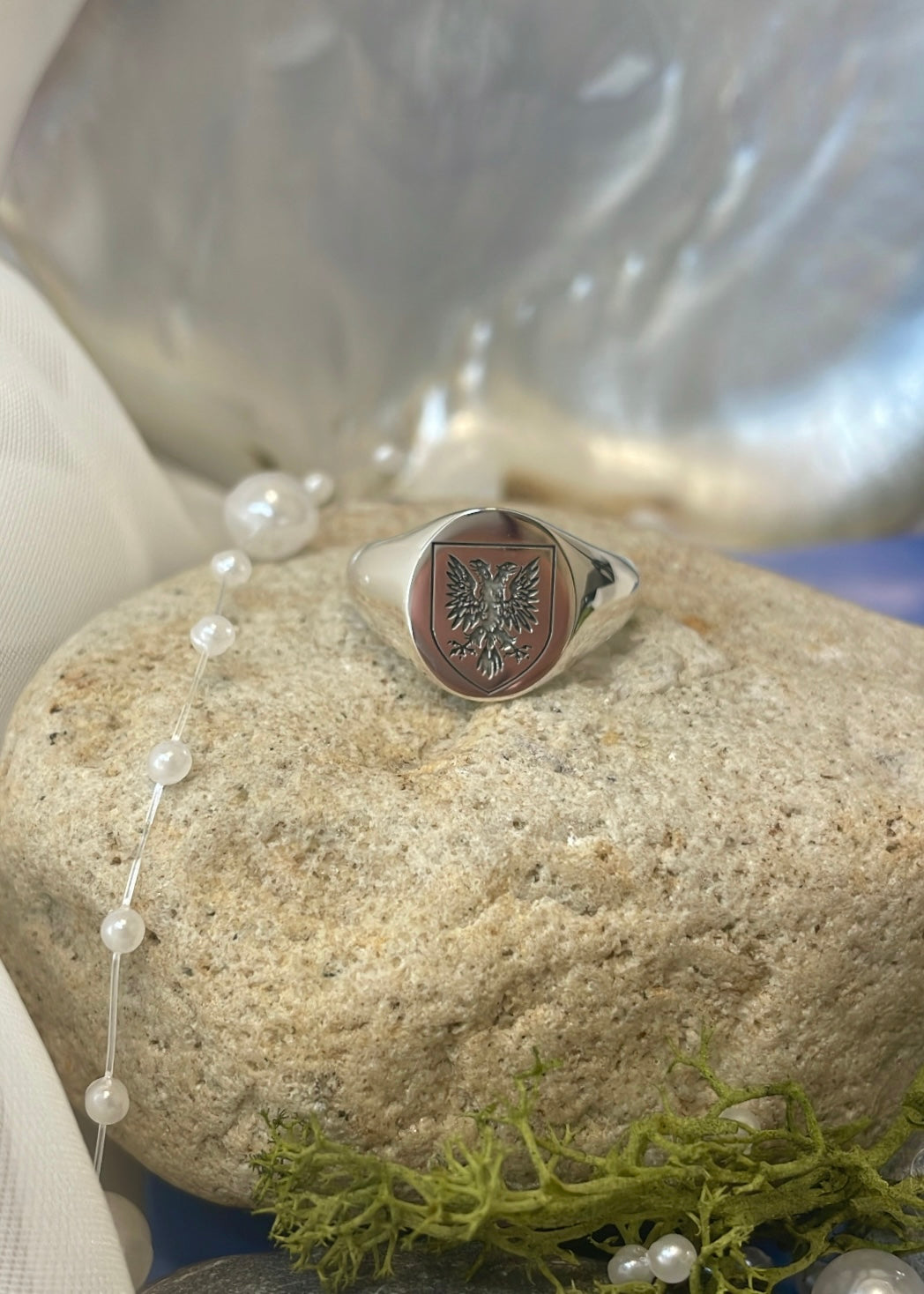 14 Tribes of Galway 'Browne' Crest Ring