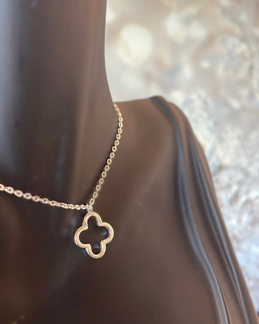 Sterling Silver Clover Pendant