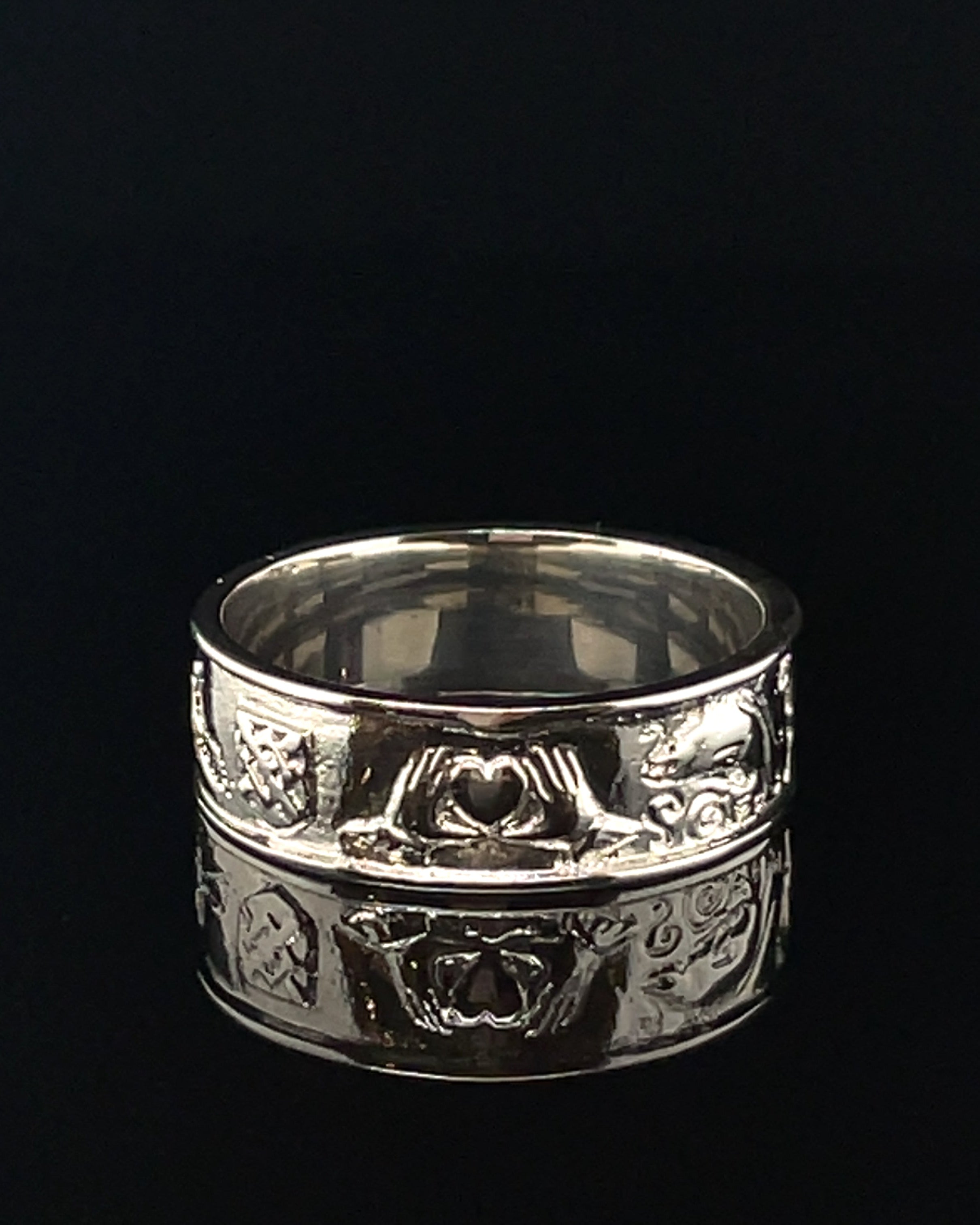 The Story of Galway Sterling Silver Ring