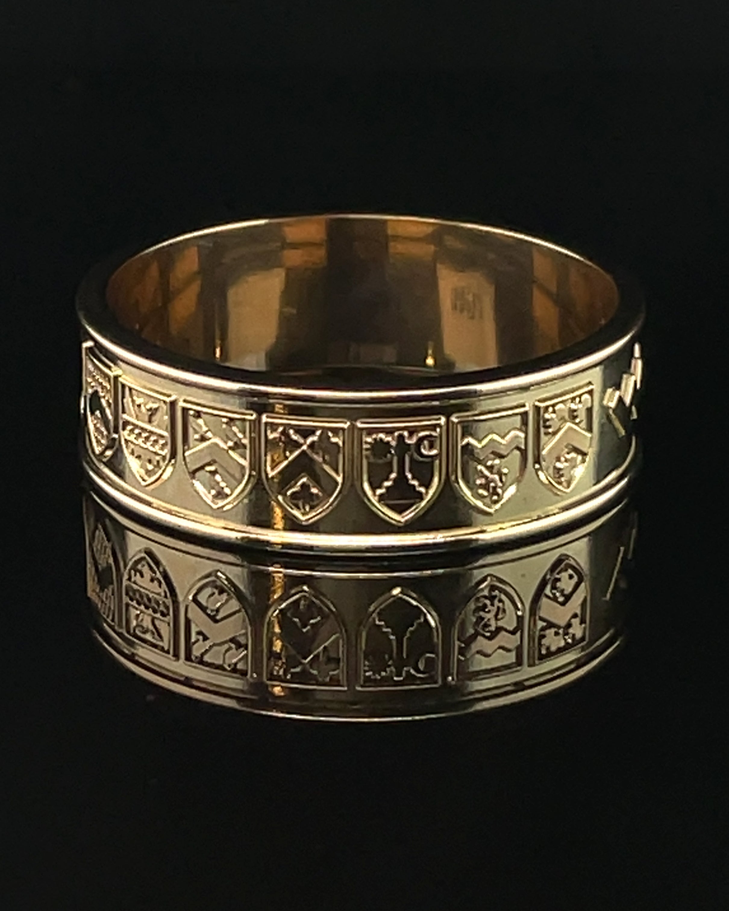 The 14 Tribes of Galway 9ct Yellow Gold Band