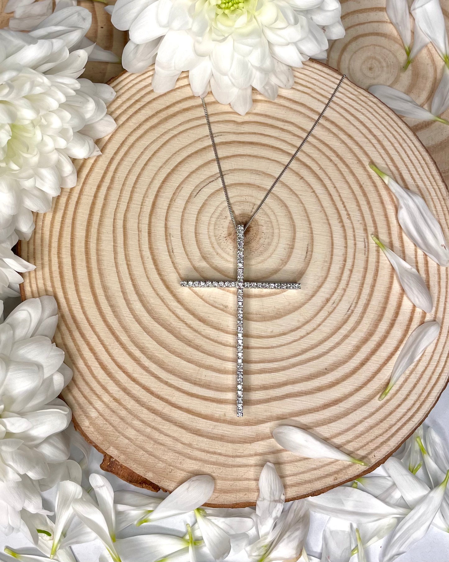 18ct Large Cross