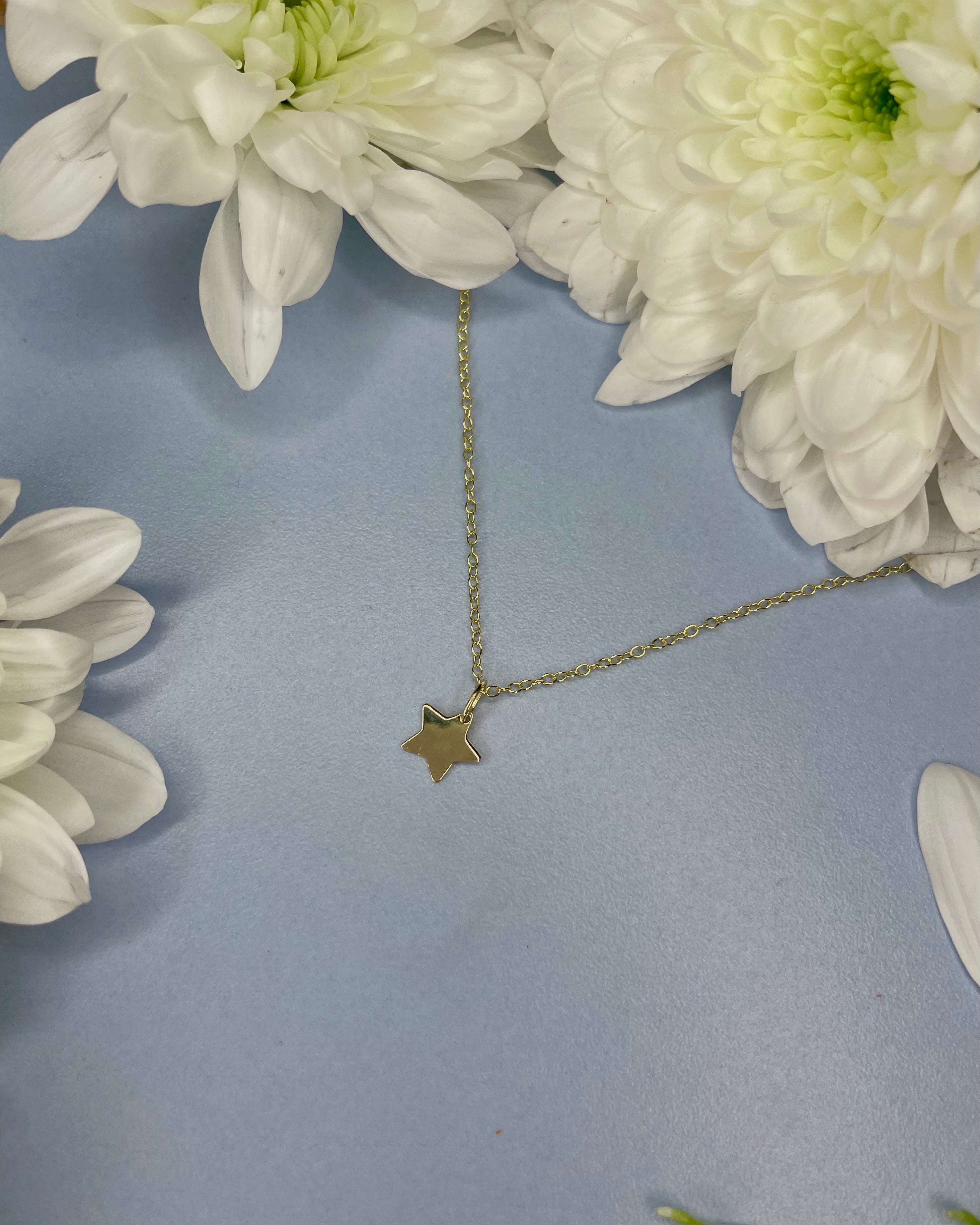 9ct Yellow Gold Star Pendant