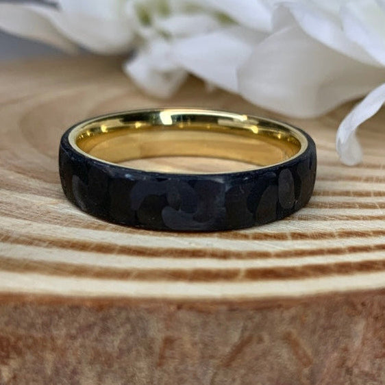 Black Carbon 6mm Wedding Band
