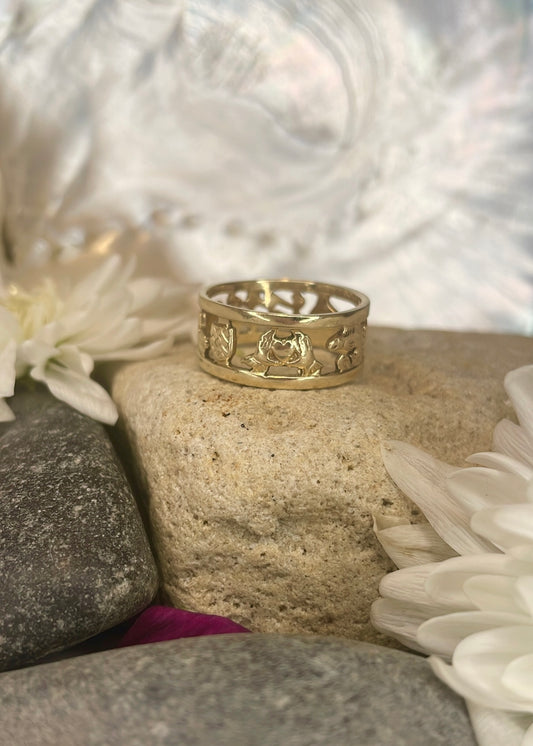 The Story of Galway Open Back Ring