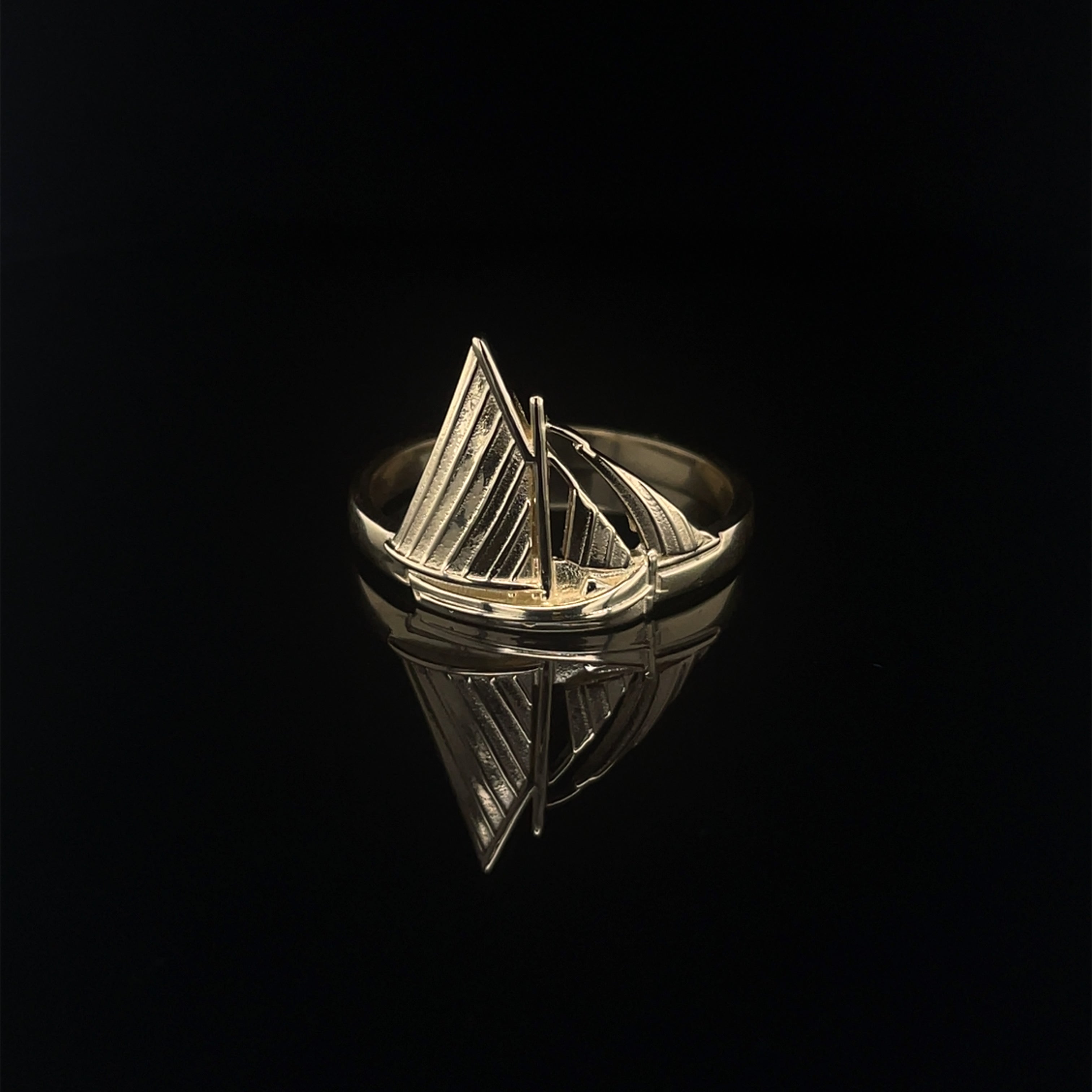 9ct Gold Galway Hooker Ring