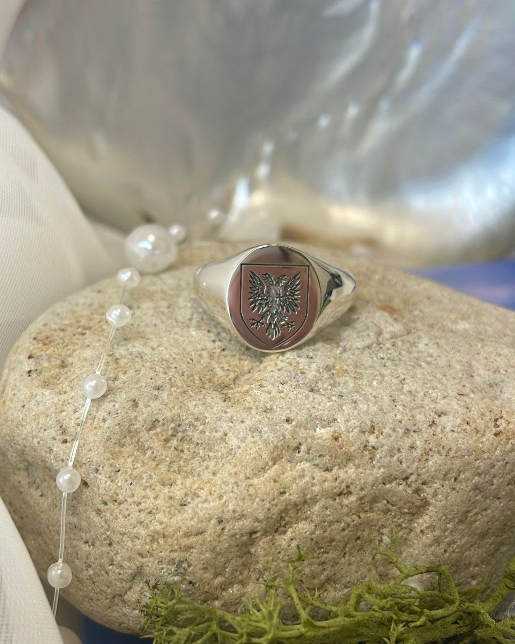 14 Tribes of Galway 'Browne' Crest Ring