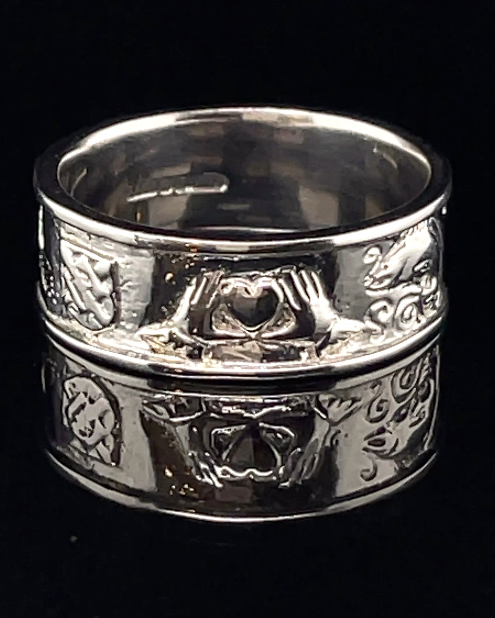 The Story of Galway Sterling Silver Ring