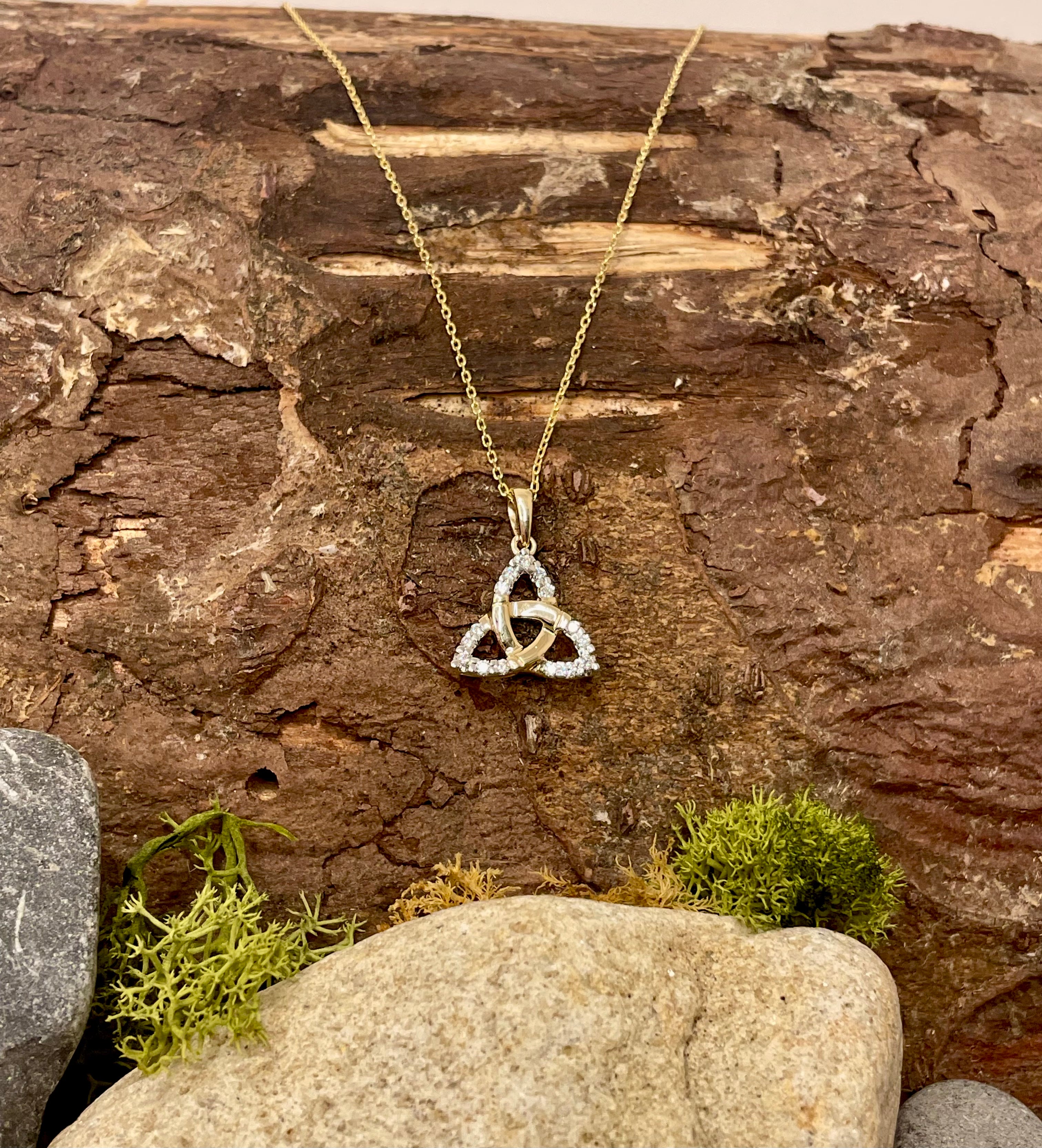 Trinity on sale knot pendant