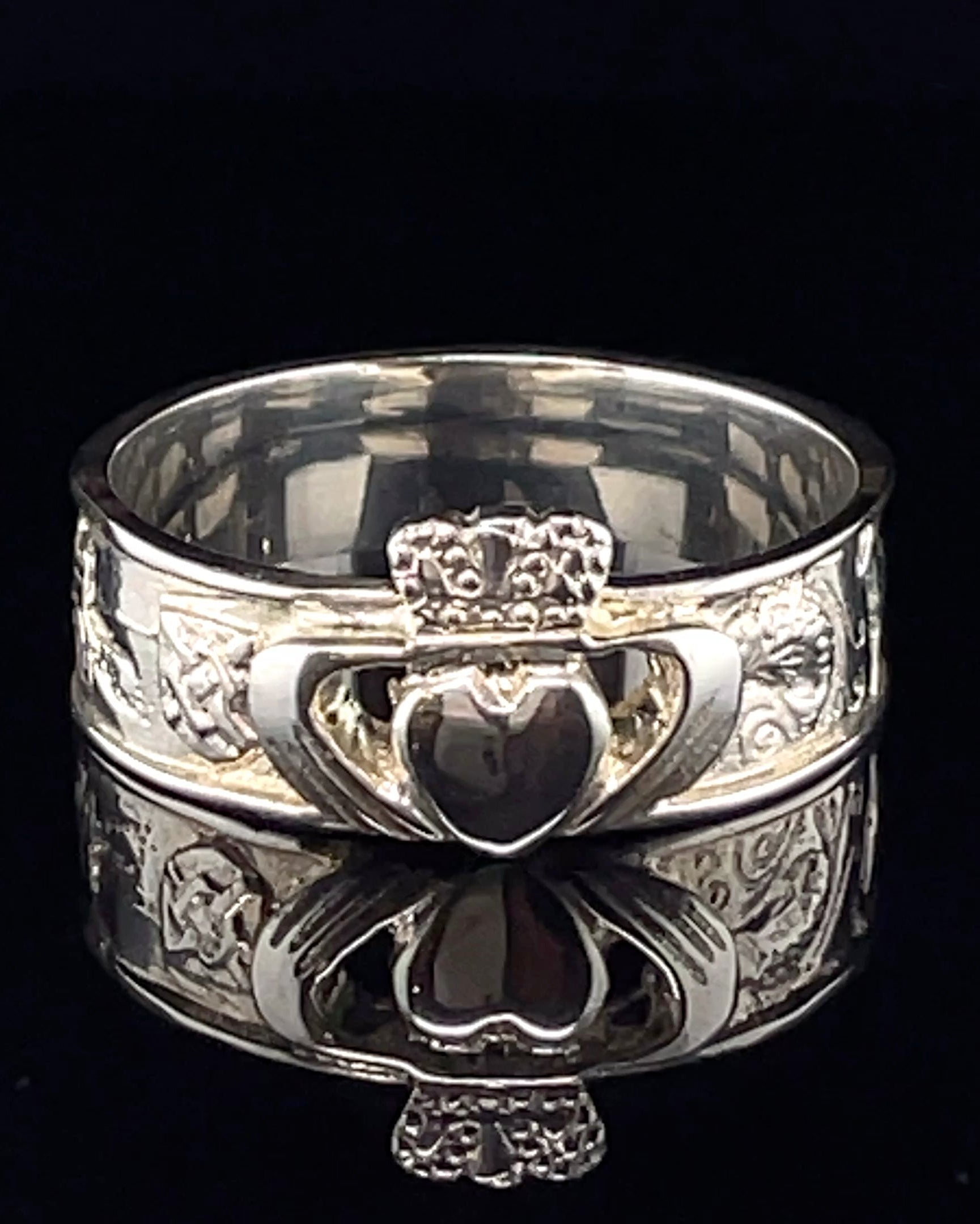 Story of Galway Claddagh Sterling Silver Ring