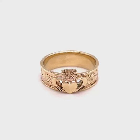 Story of Galway Claddagh Gold Ring