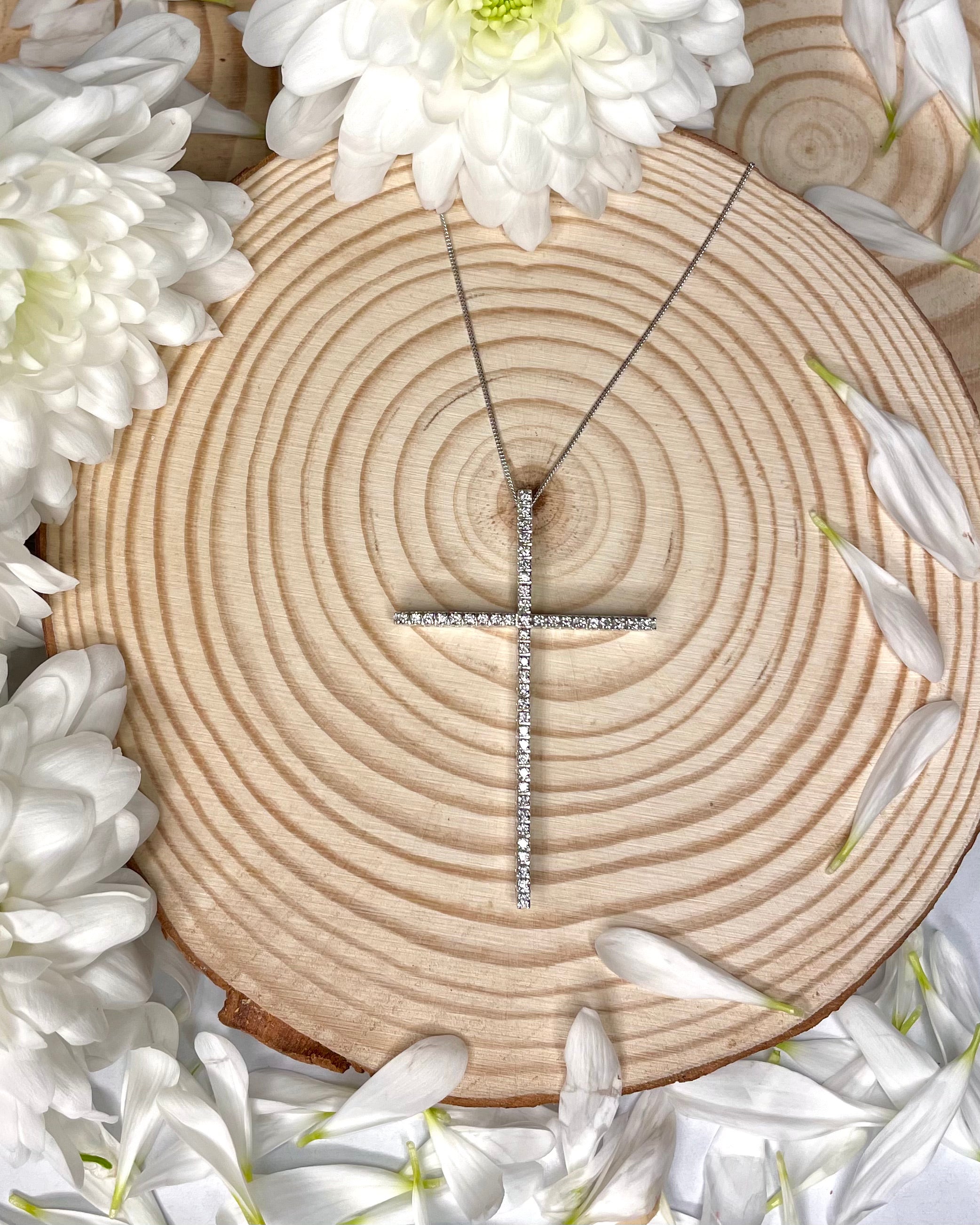 18ct Large Cross