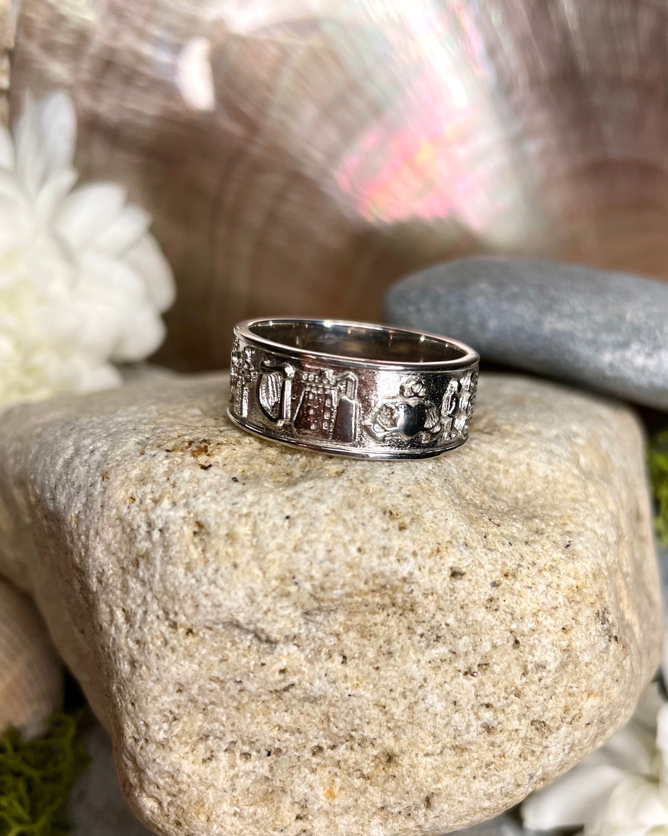 Sterling Silver Ring of Ireland