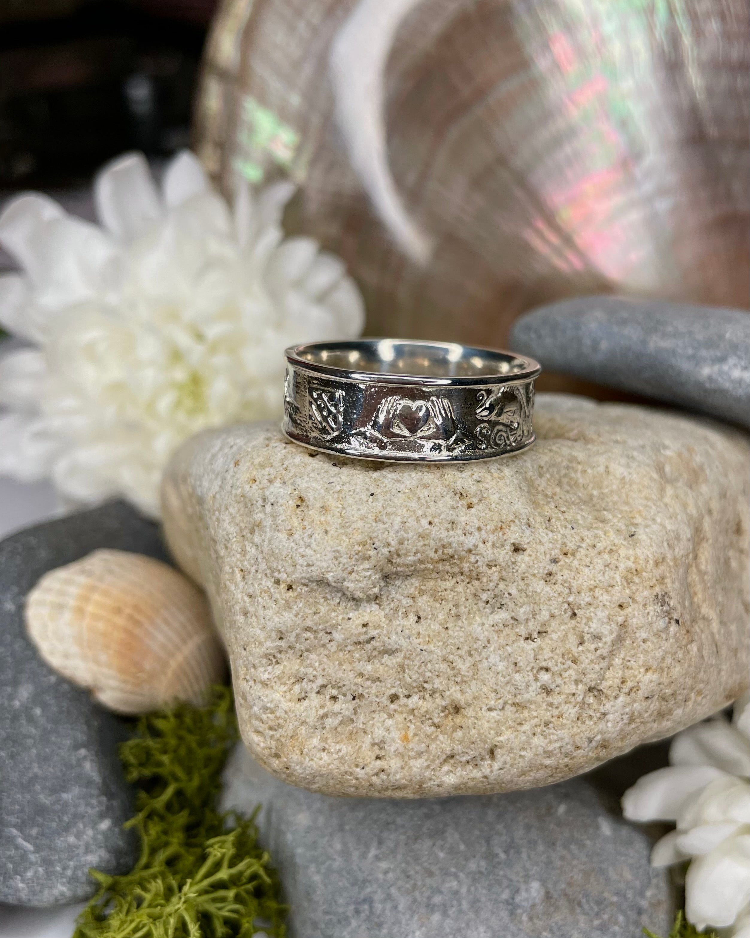 The Story of Galway Sterling Silver Ring