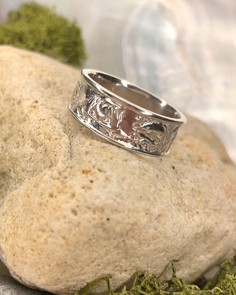 Story of Galway 9ct White Gold Ring