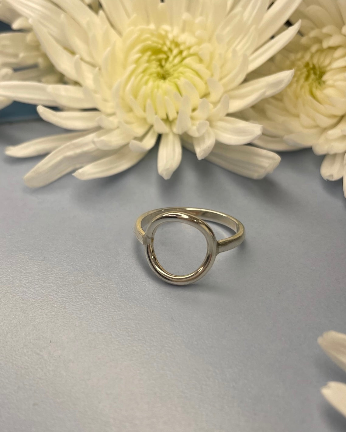 Sterling Silver Oval Ring