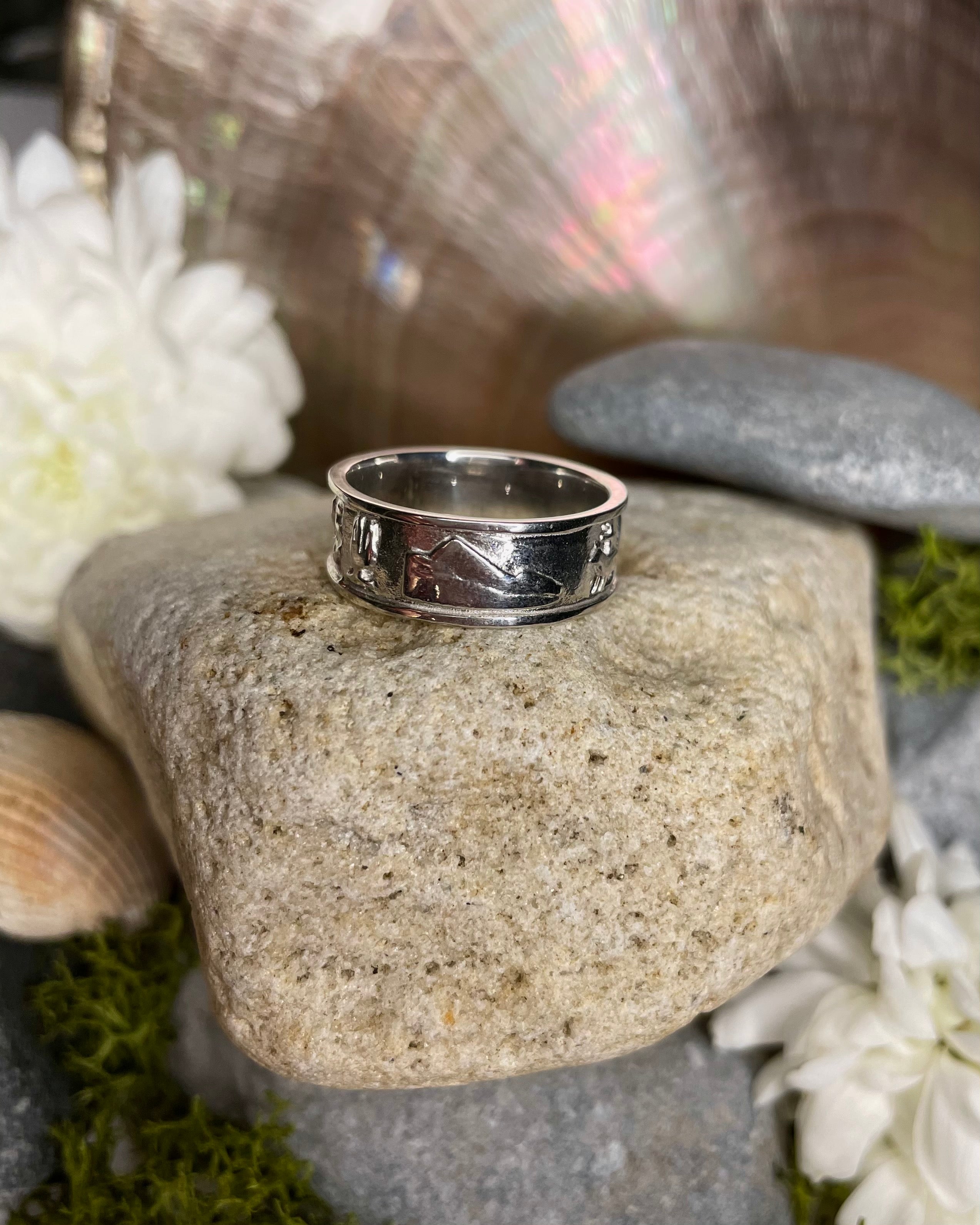 Story of Mayo Sterling Silver Ring