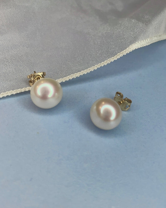 9ct Pearl Stud Earrings