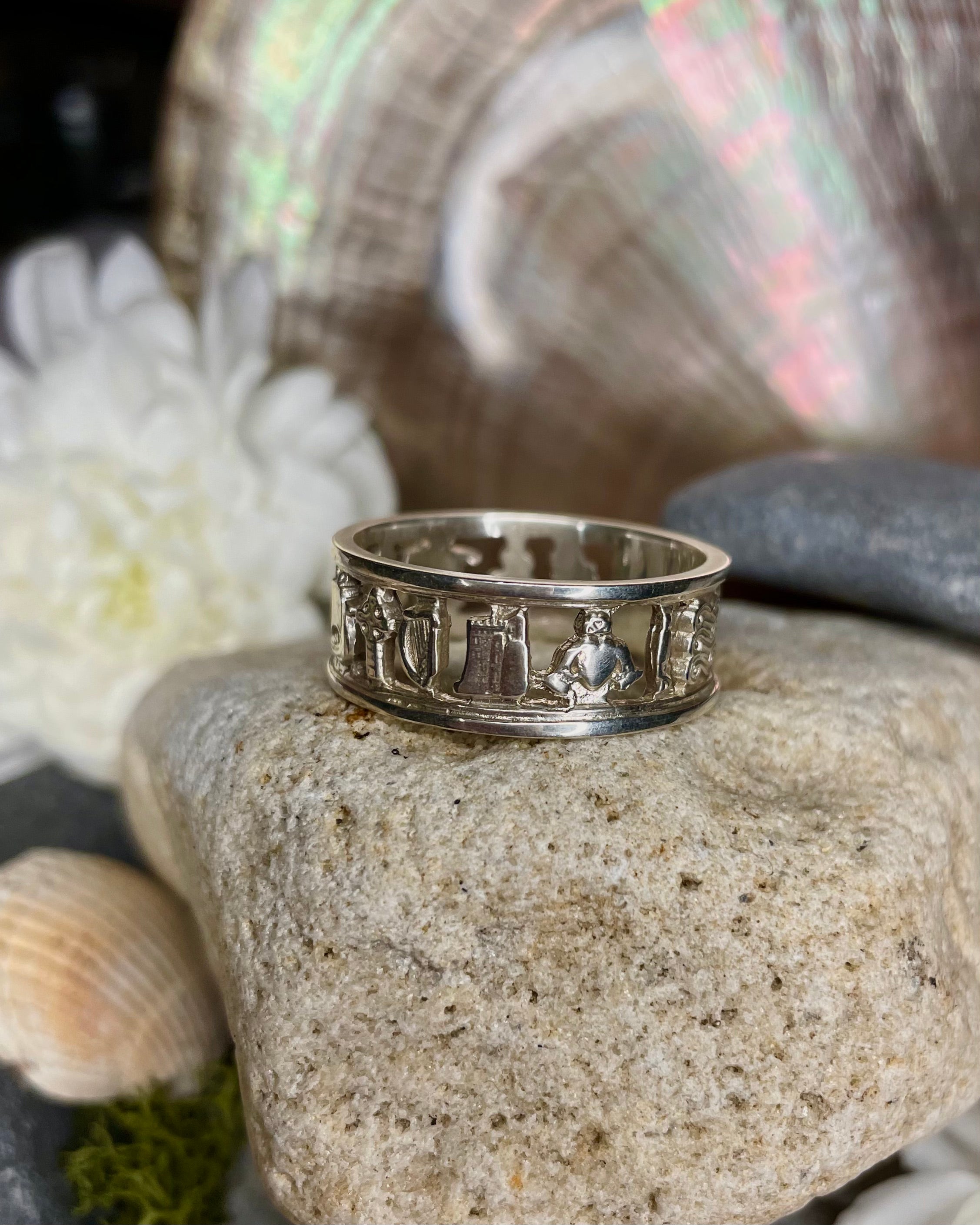 Ring of Ireland Sterling Silver Openback