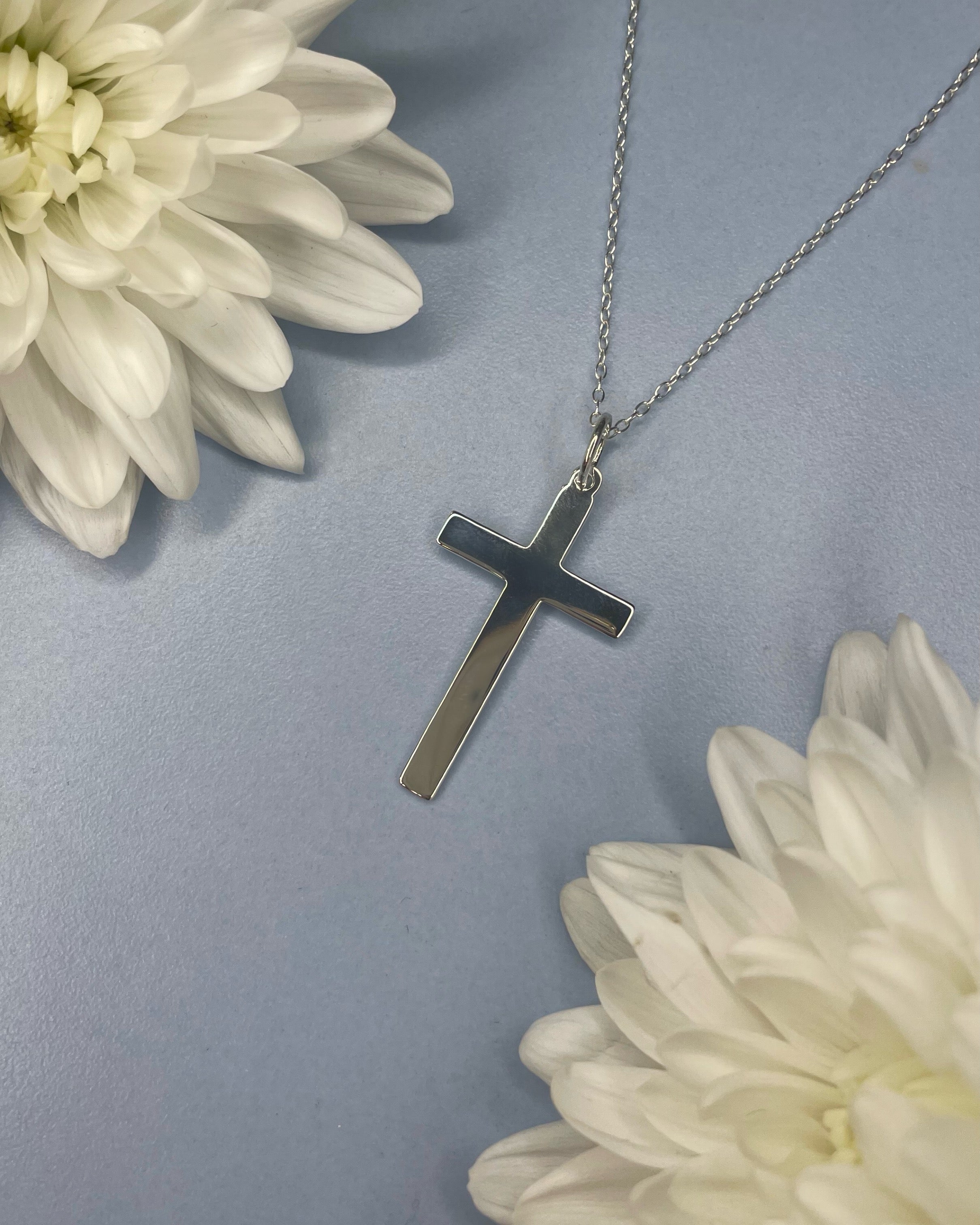 Sterling Silver Minimalistic Cross