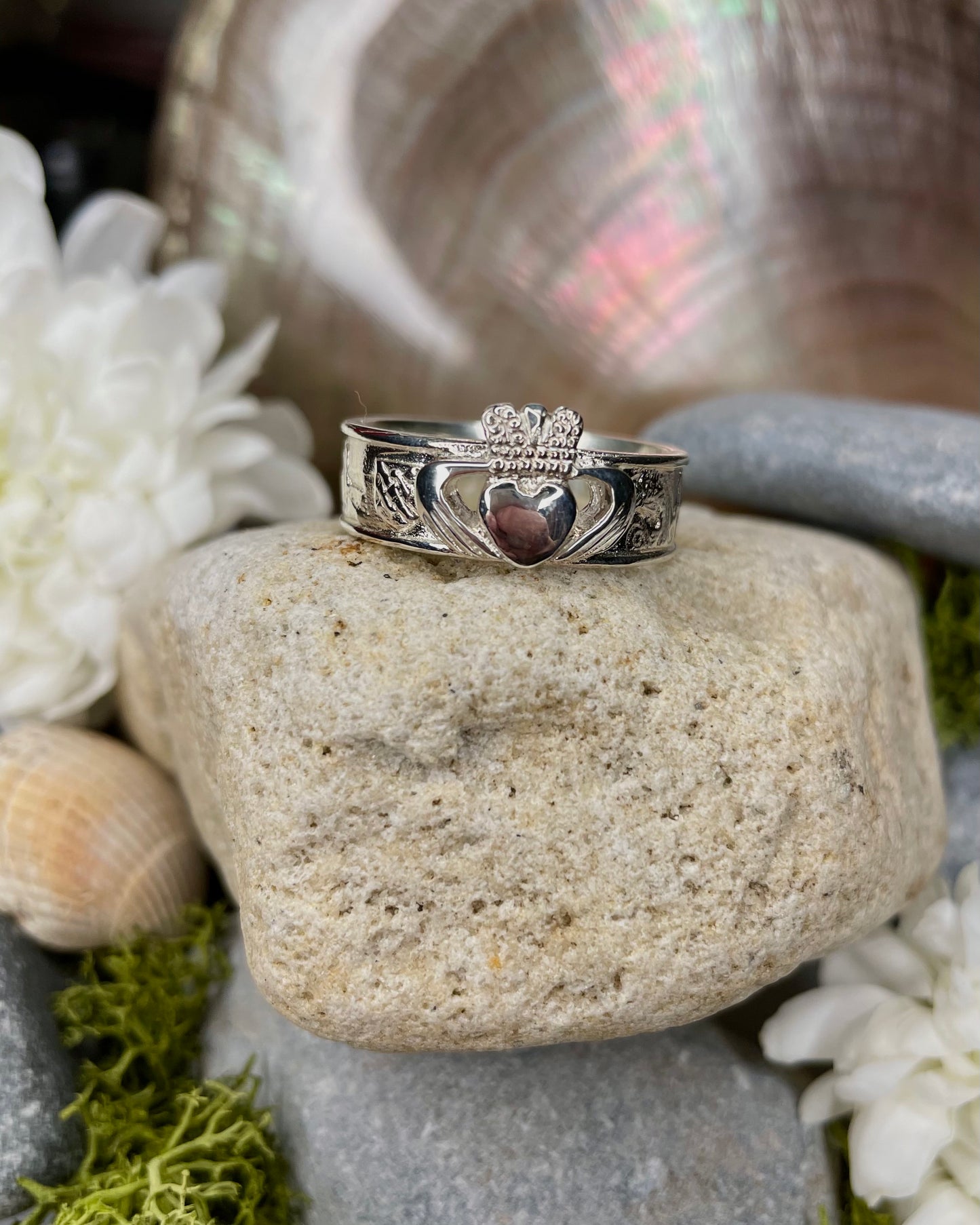 Story of Galway Claddagh Sterling Silver Ring