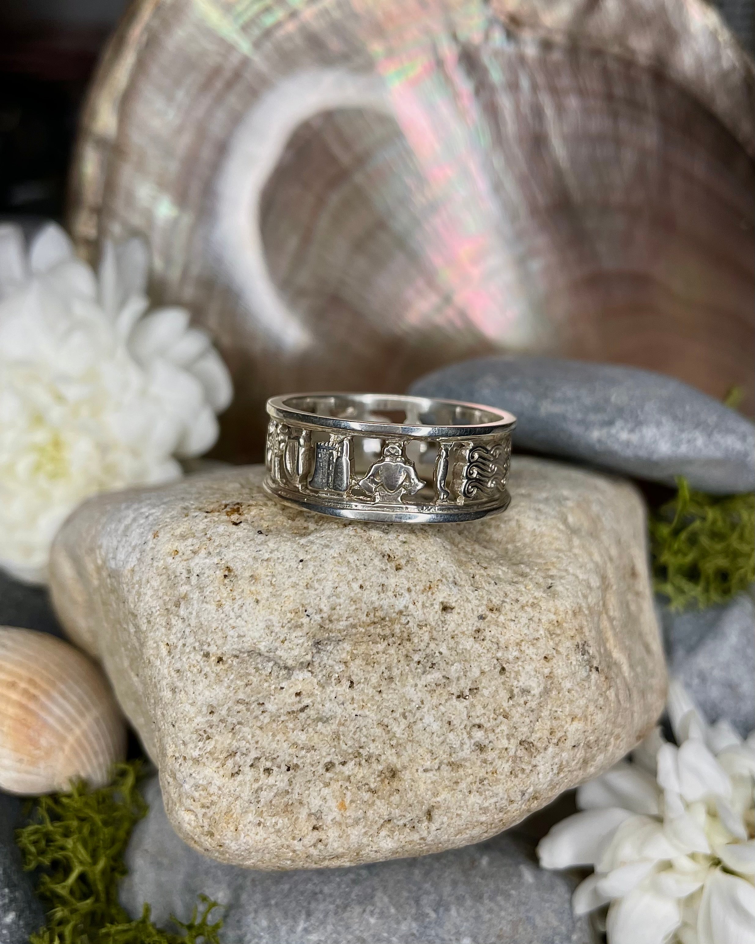 Ring of Ireland Sterling Silver Openback