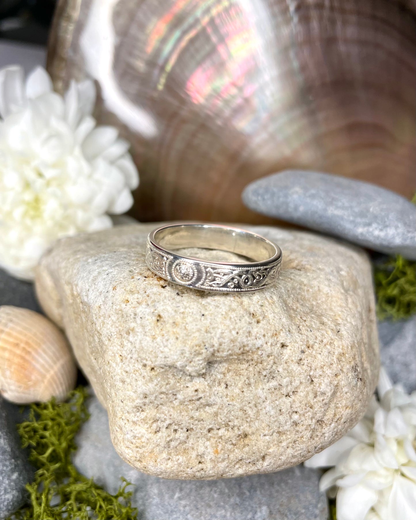 Small Sterling Silver Warrior Ring