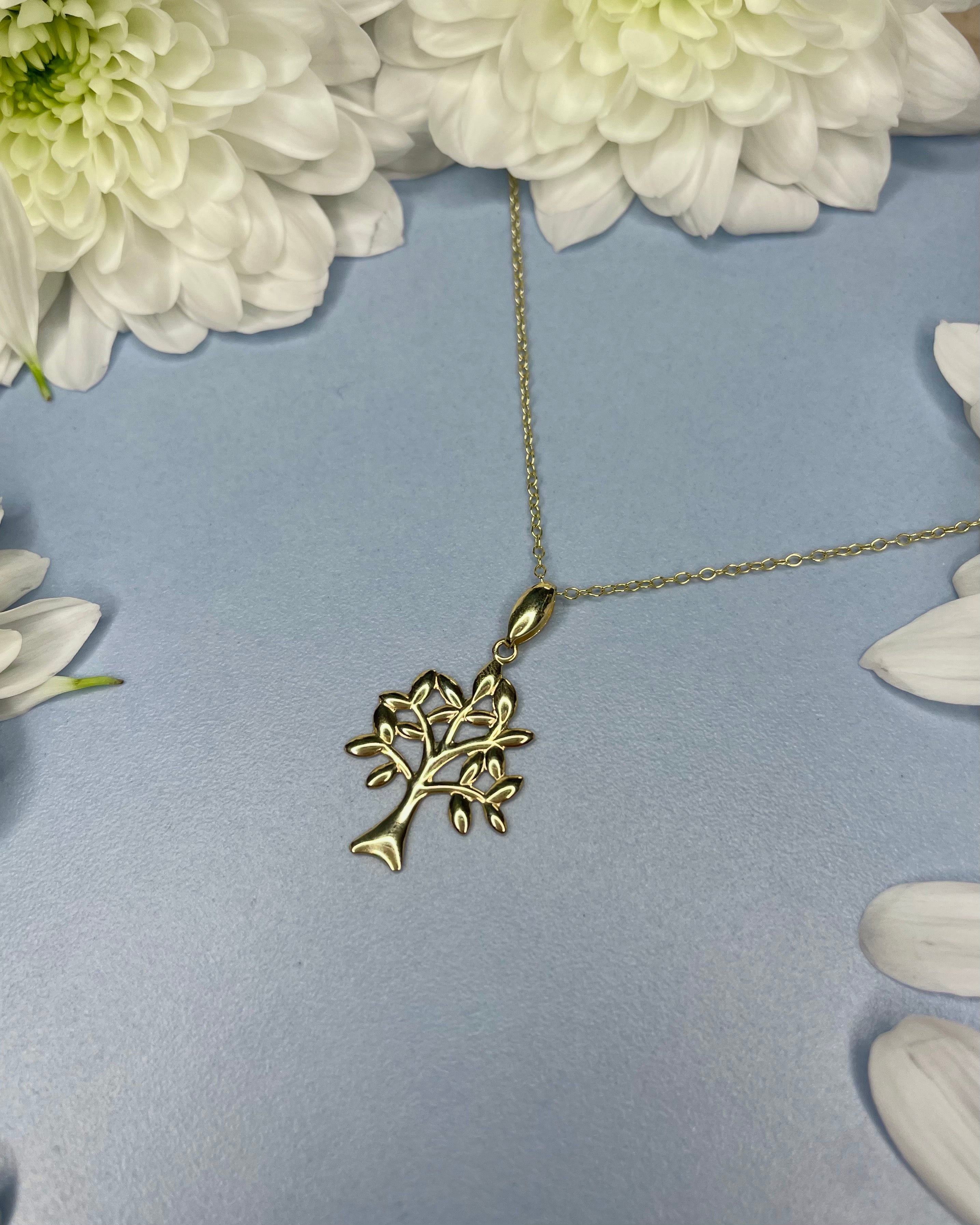 Gold Tree of Life Pendant