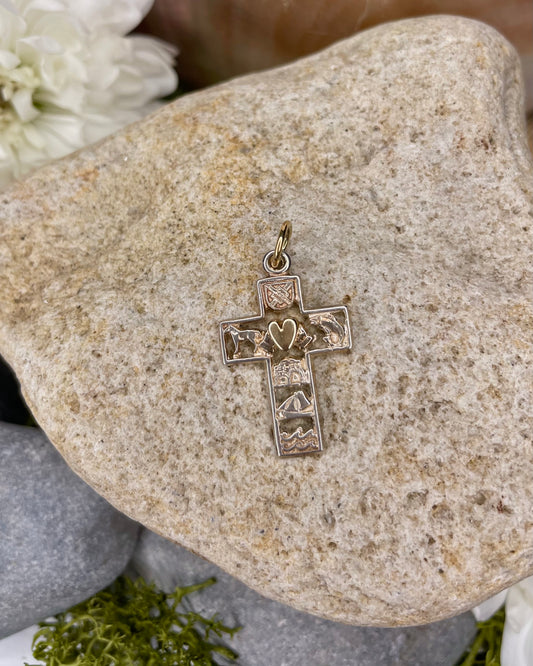 Story of Galway Cross With Yellow Gold Heart