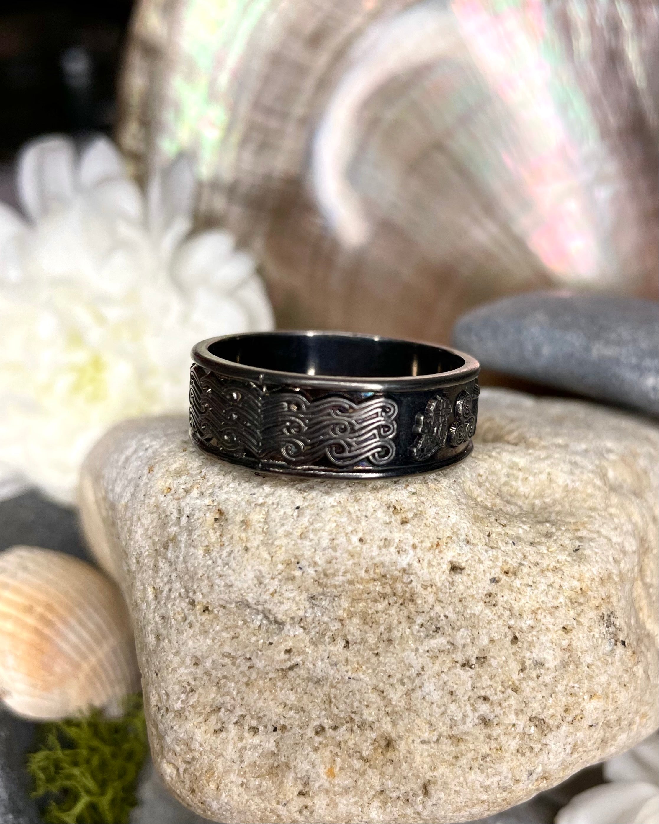 Ring of Ireland Black Rhodium