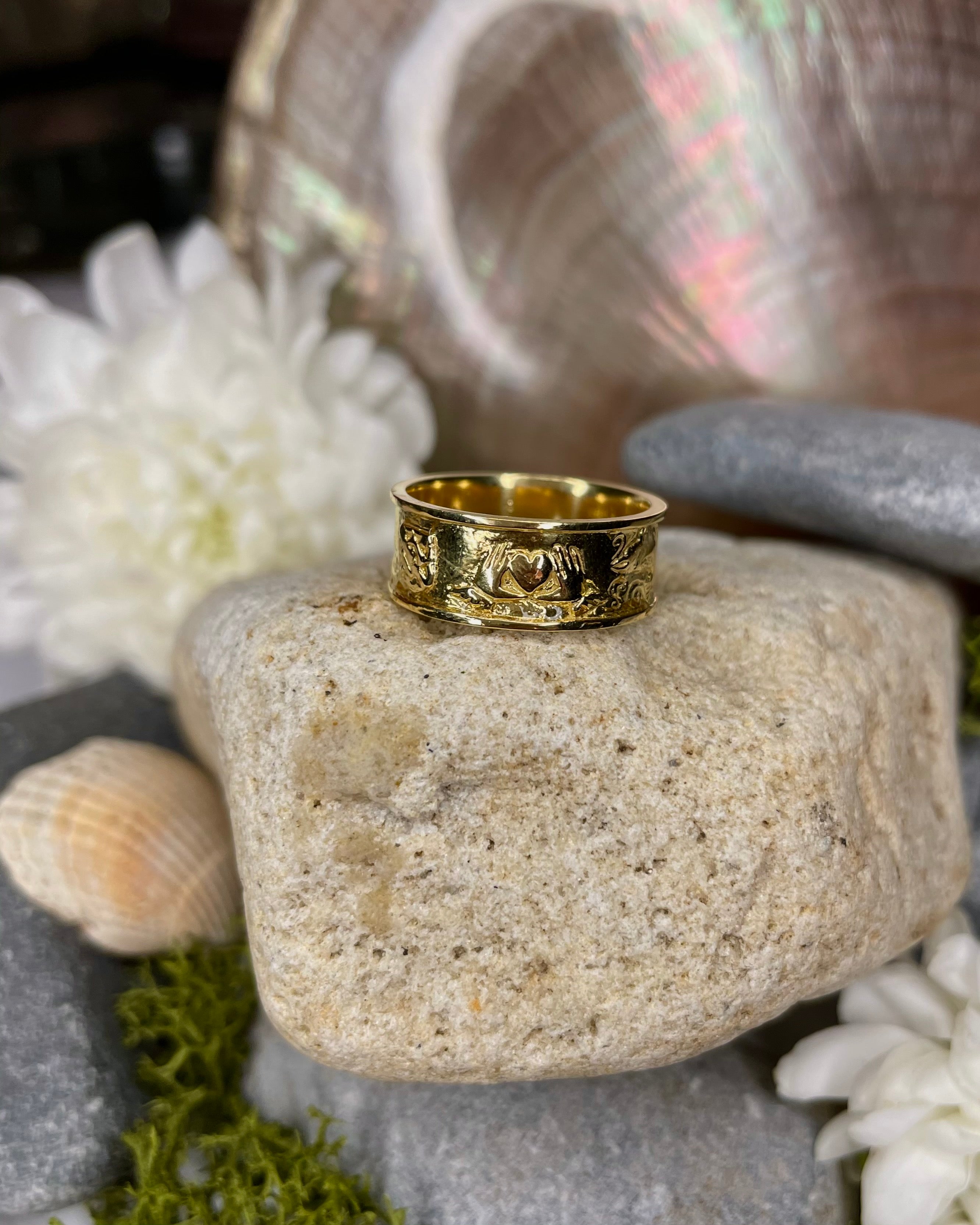 The Story of Galway 9ct Ring