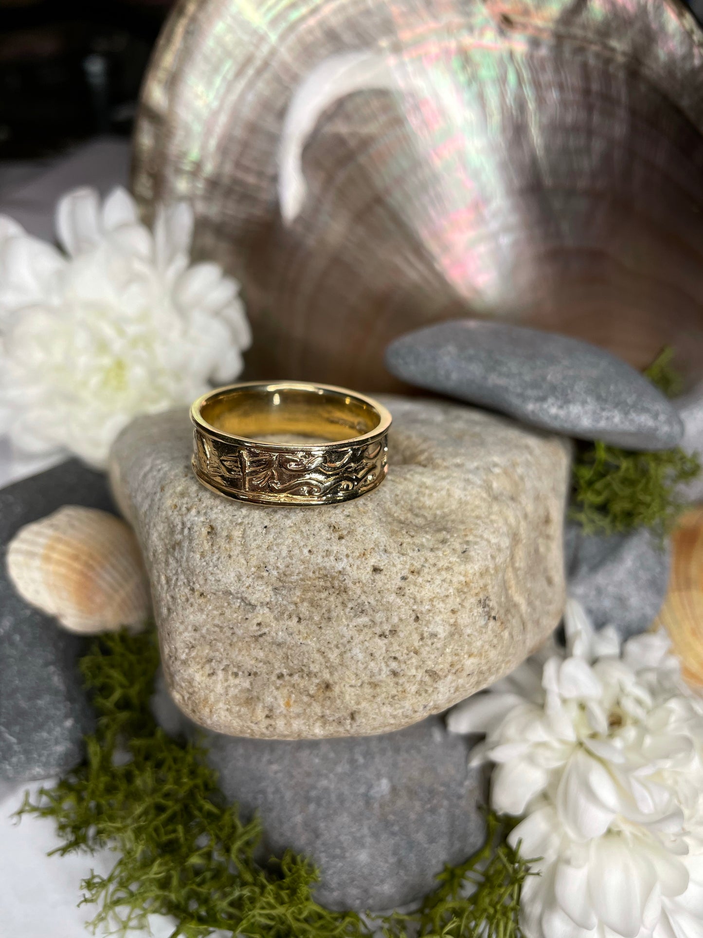 Story of Mayo 9ct Yellow Gold Ring