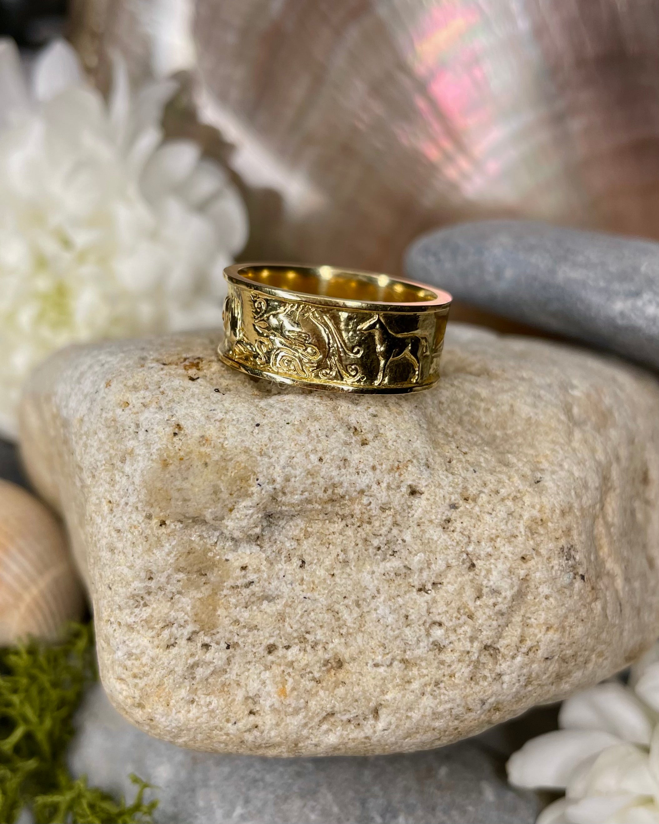 The Story of Galway 9ct Ring