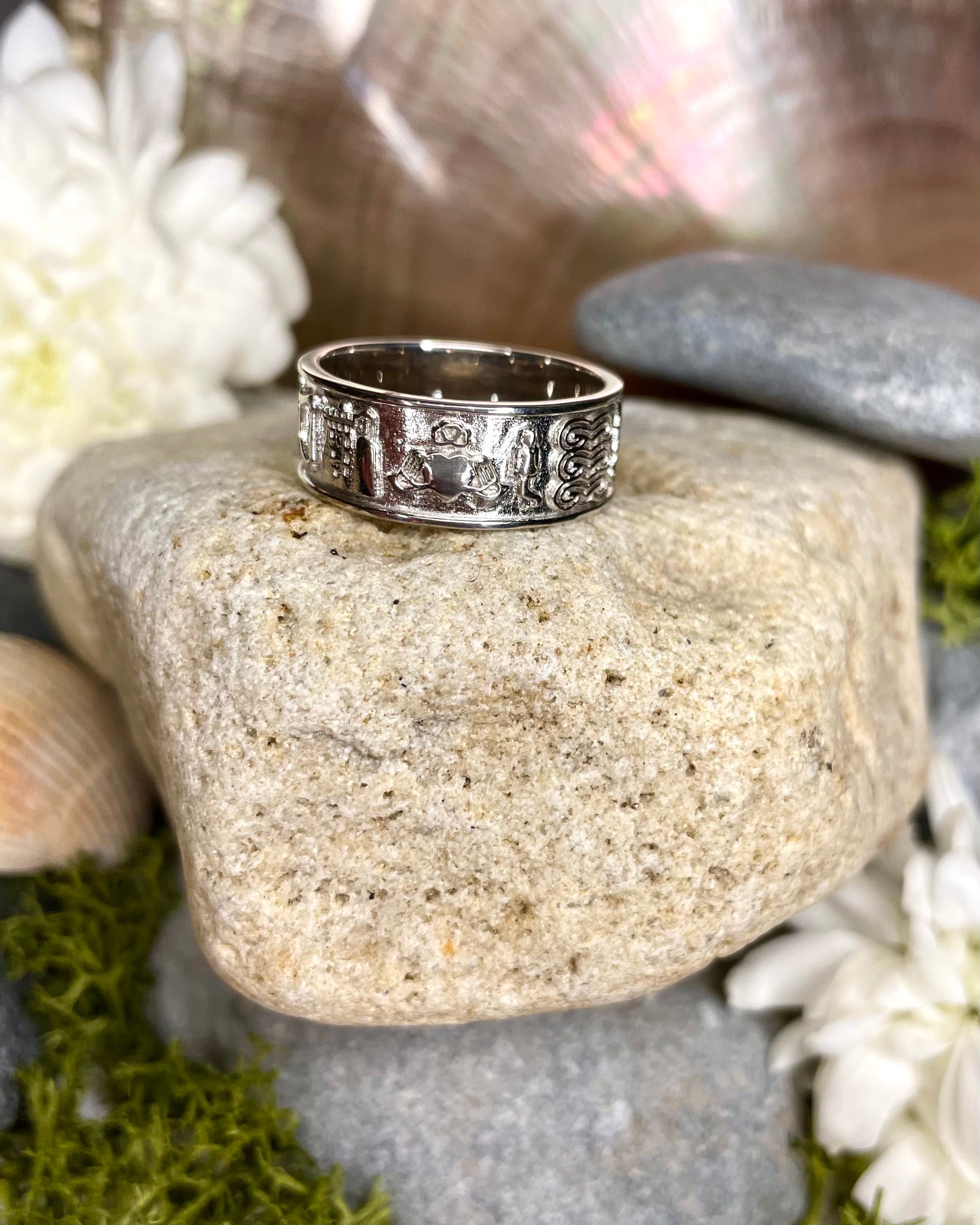 Sterling Silver Ring of Ireland