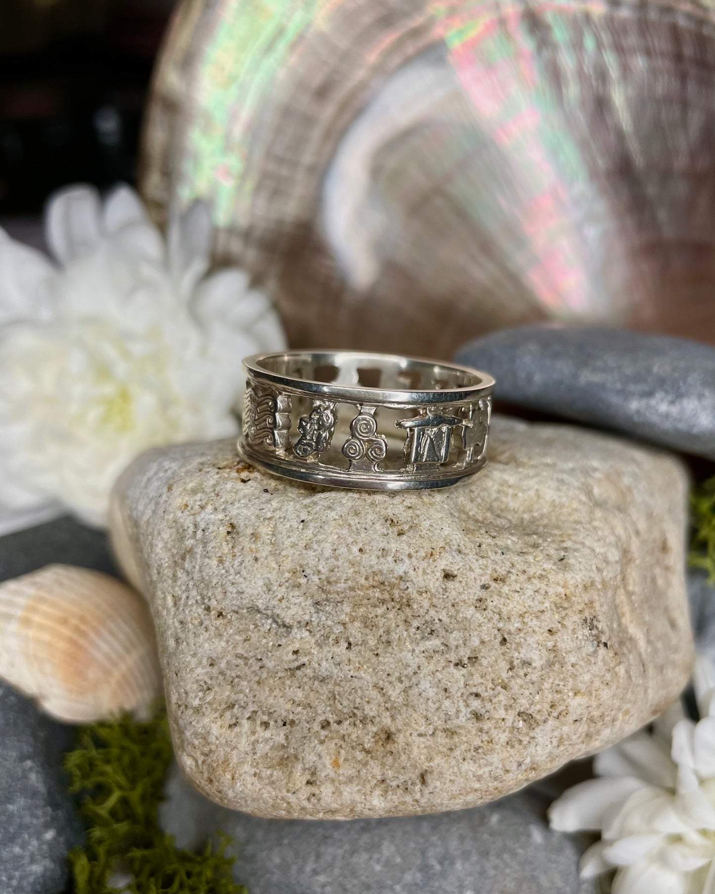 Ring of Ireland Sterling Silver Openback
