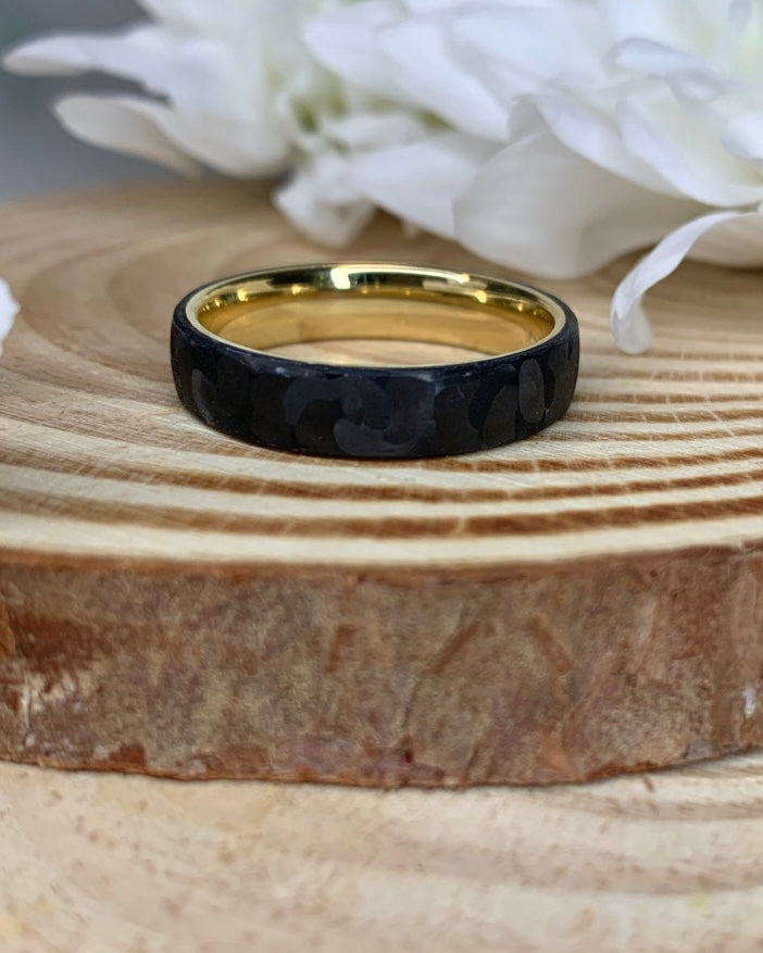 Black Carbon 6mm Wedding Band