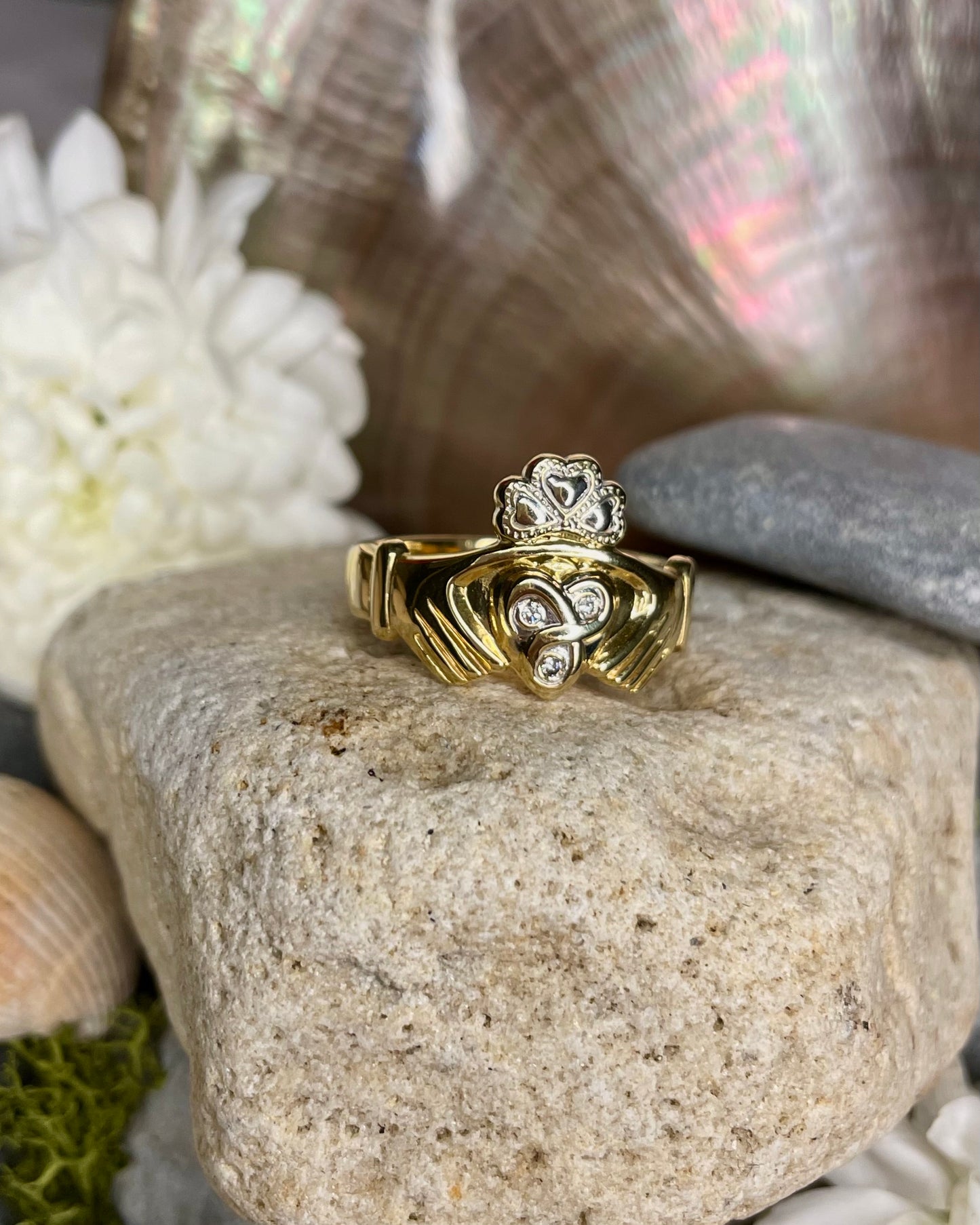 Claddagh Millenium ‘Trinity’ Diamond Ring