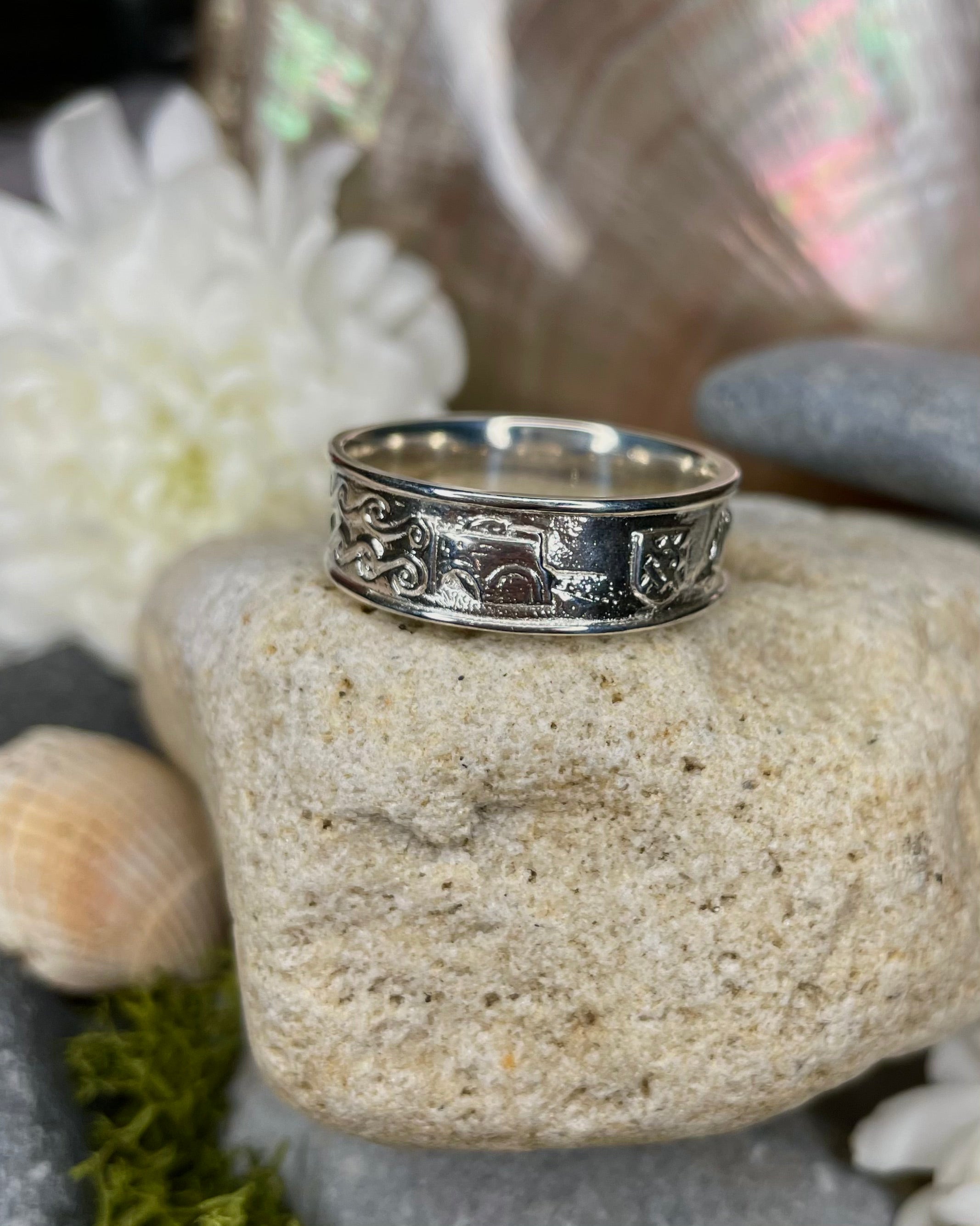 The Story of Galway Sterling Silver Ring