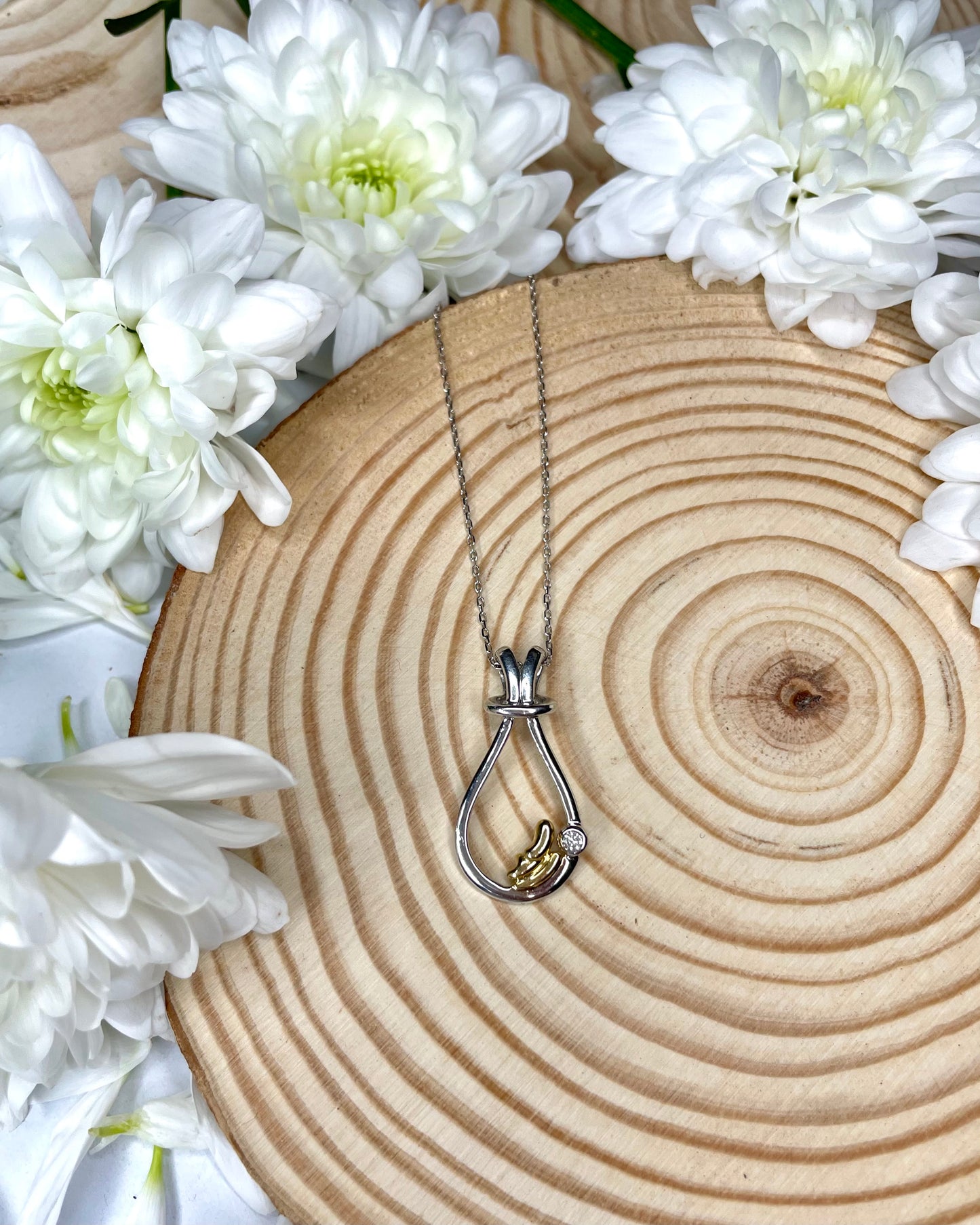 9ct Tear Drop Diamond Pendant