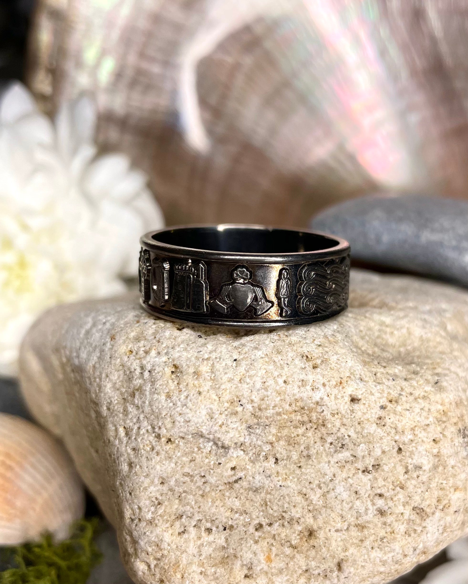 Ring of Ireland Black Rhodium