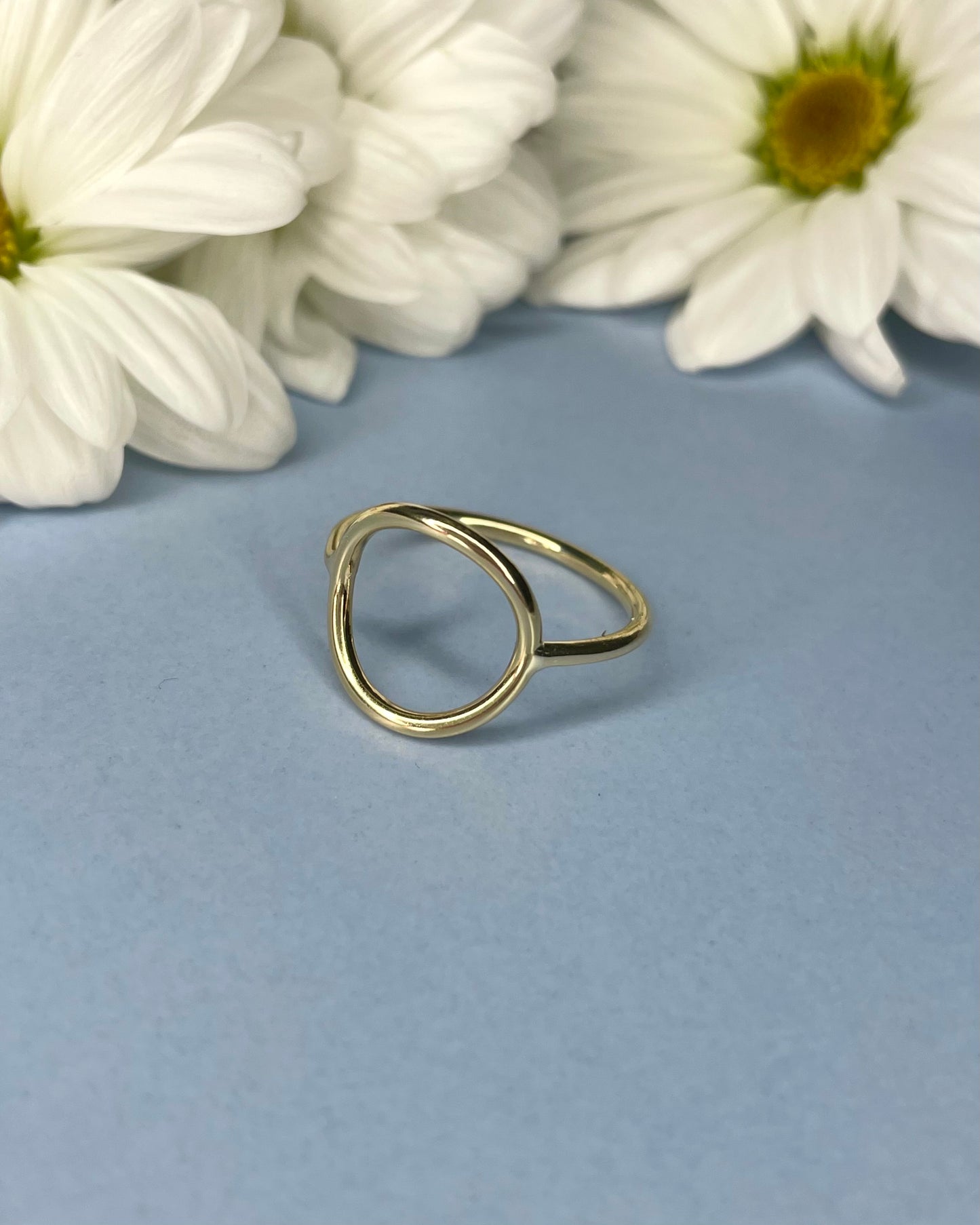 9ct Yellow Gold Oval Ring