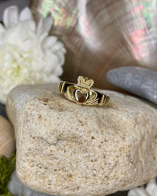 18ct Gold Claddagh Ladies Ring